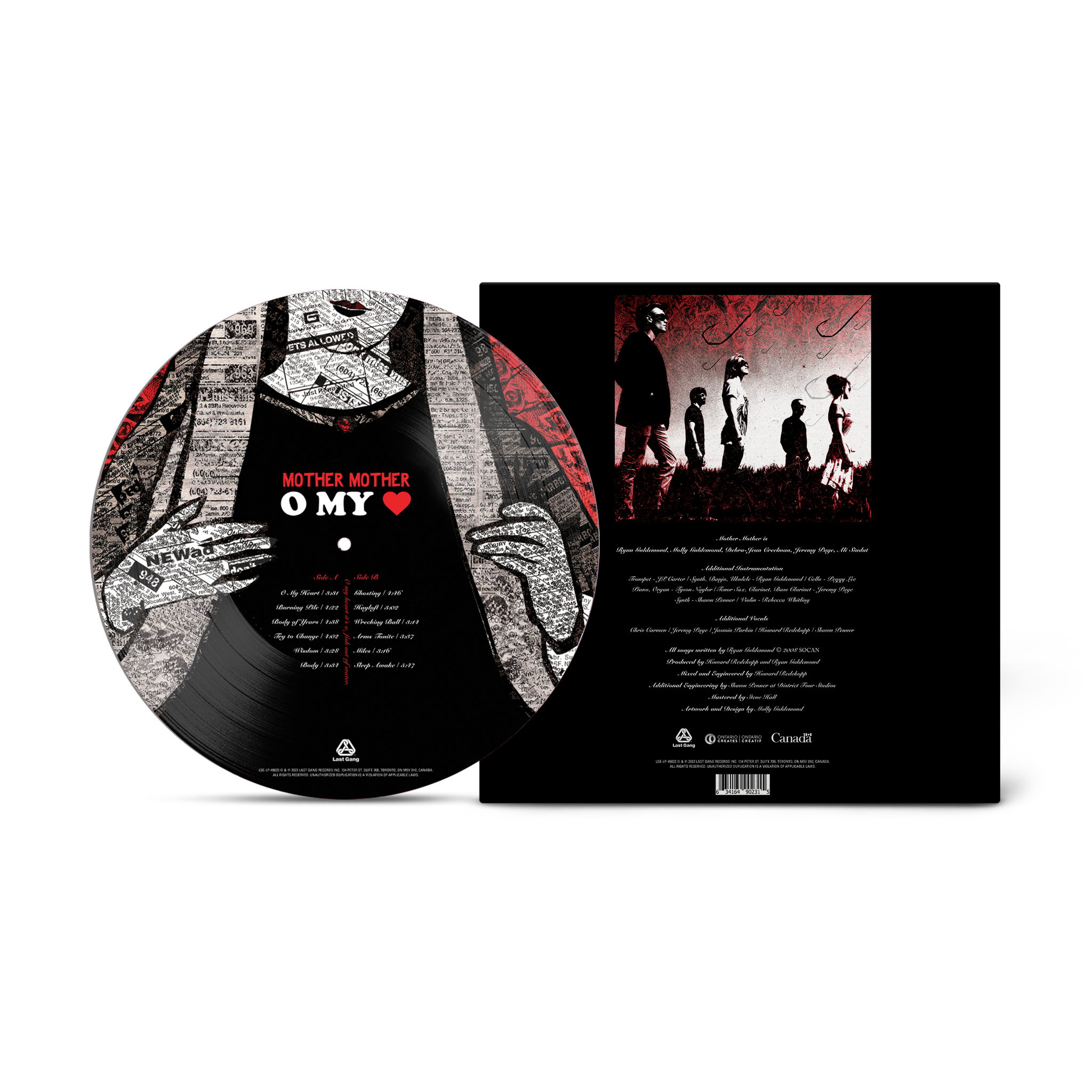 Mother Mother Official Label Store | O My Heart LP Record Store