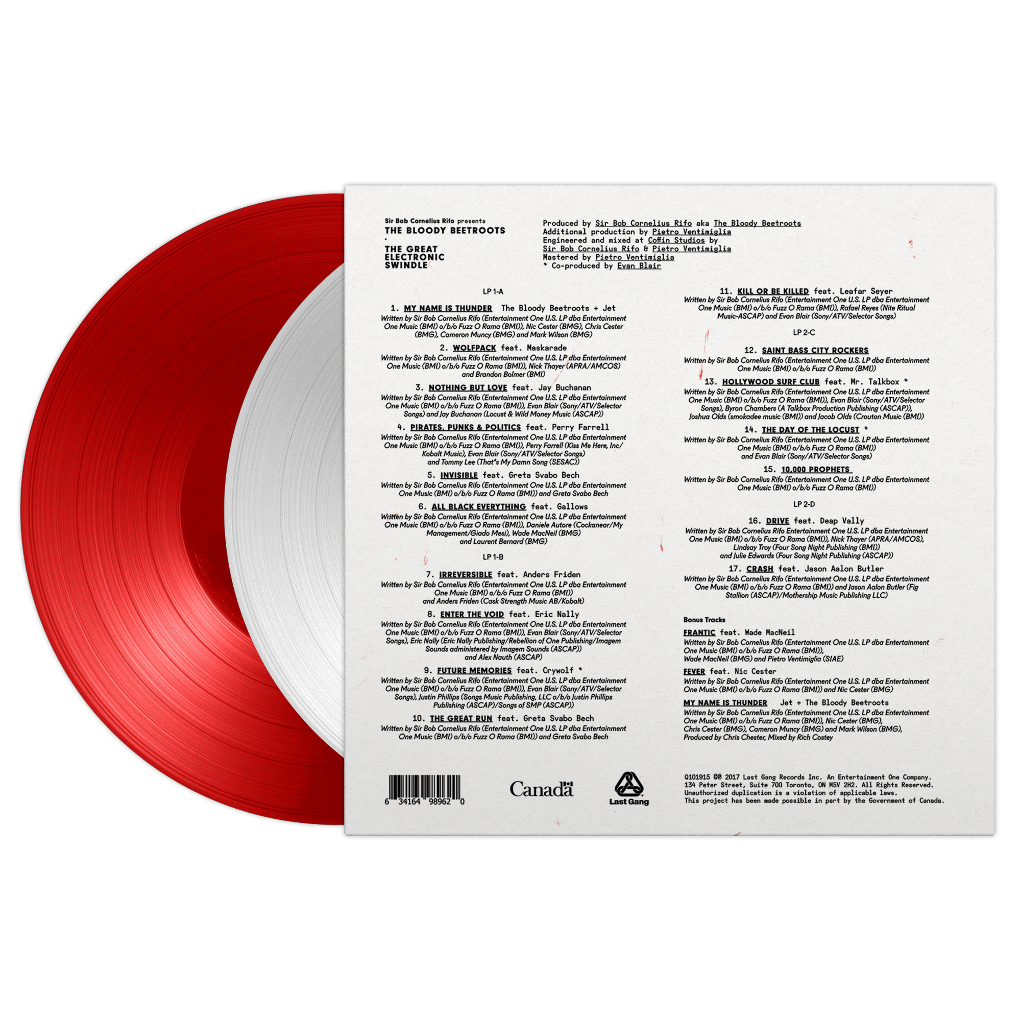 The Bloody Beetroots | The Great Electronic Swindle – Last Gang