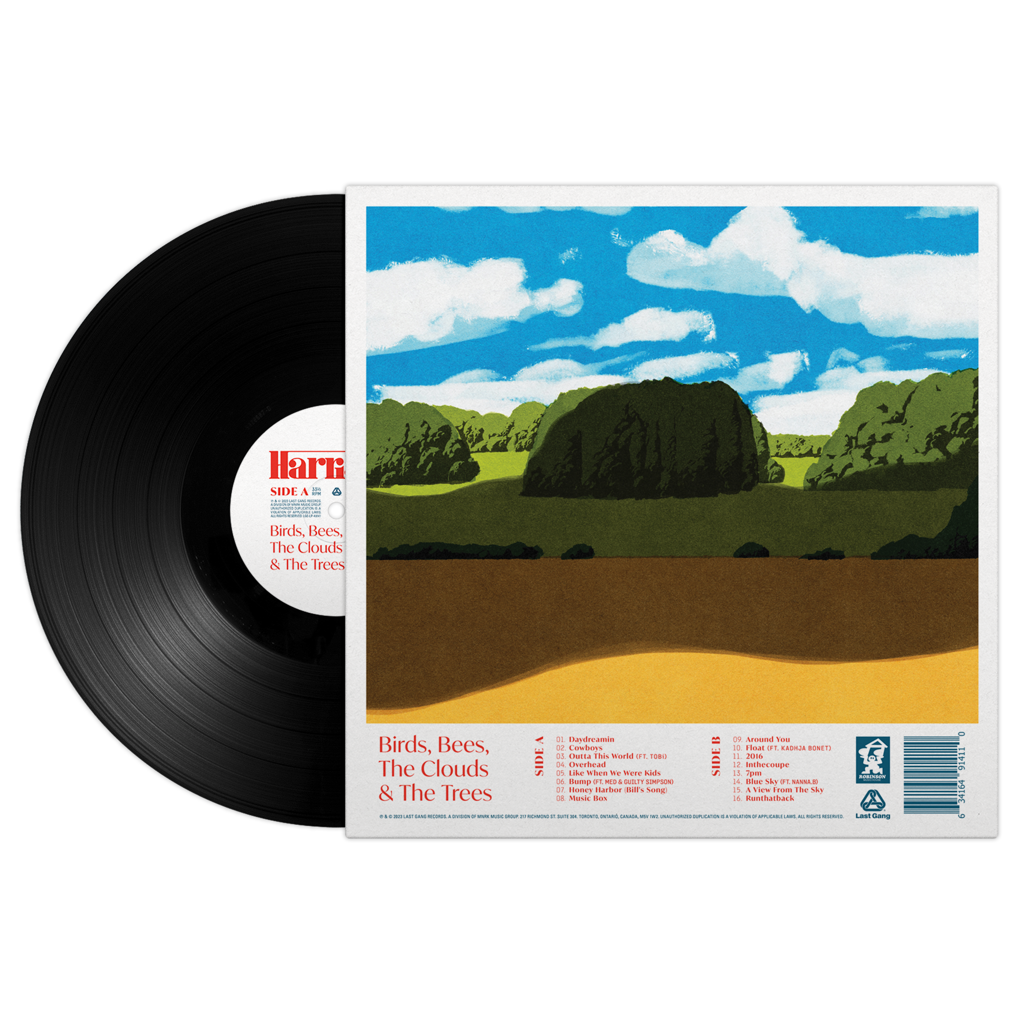 Harrison Official Label Store Birds, Bees, The Clouds The