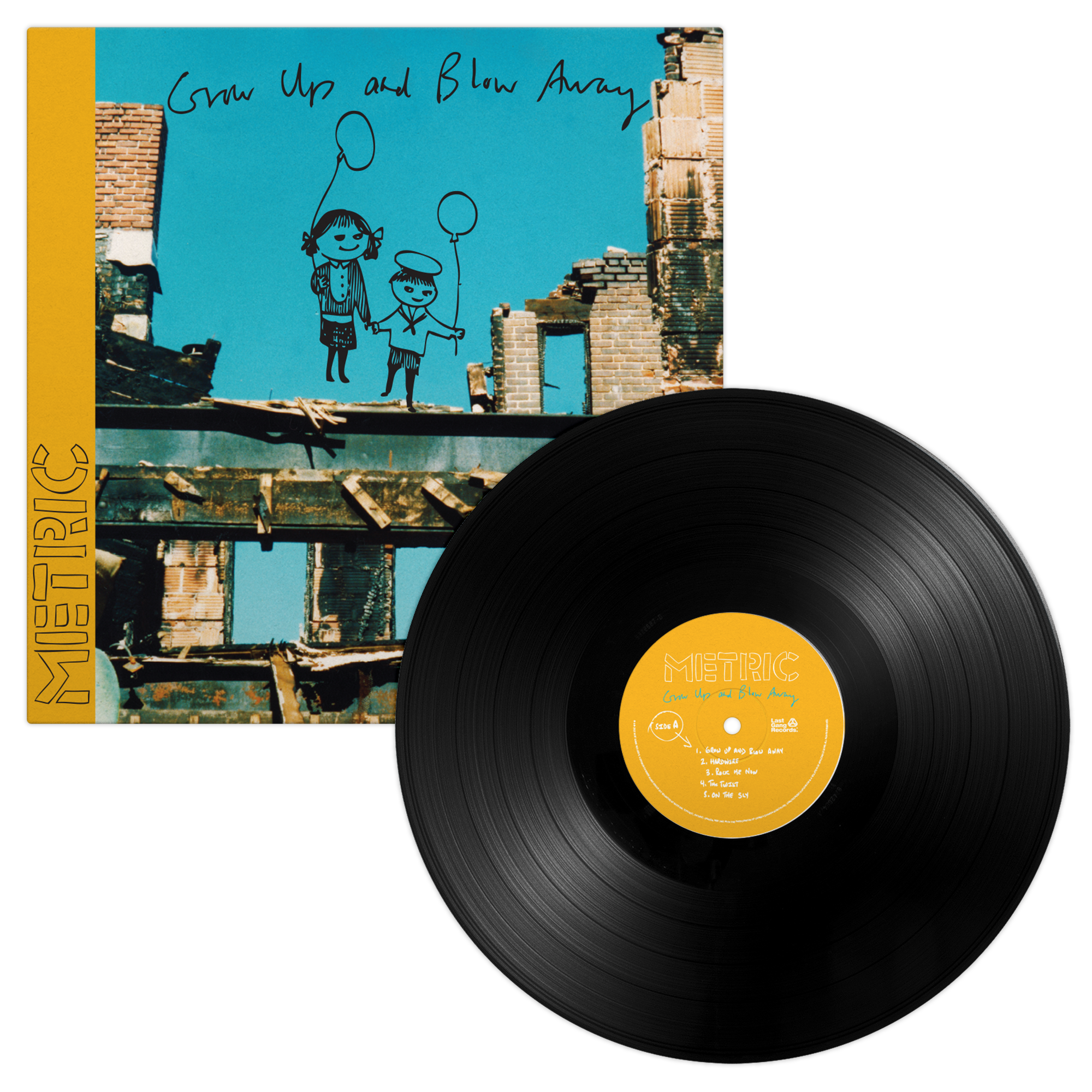 Metric Official Label Store | Grow Up and Blow Away Vinyl LP 